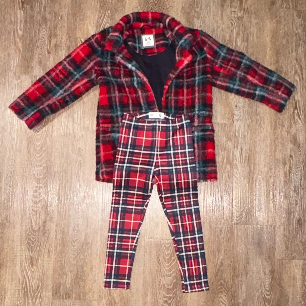 Cotton on girls leggings & Jacket
